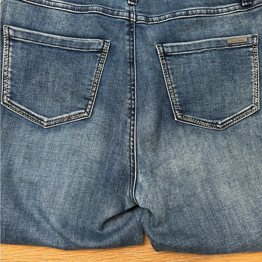 Joseph Ribcoff Rhinestone Jeans - Picture 4 of 6
